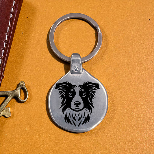 Llavero Grabado Mascota Perro Border, Berger, Bullmastiff VK03