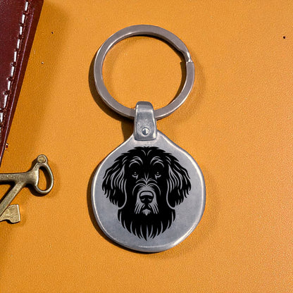 Llavero Grabado Mascota Perro Belgian, Canadian, Braque VK04