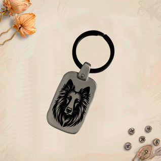 Vintage Pet Keychain PackR1 | Unique Engraved Metal Retro