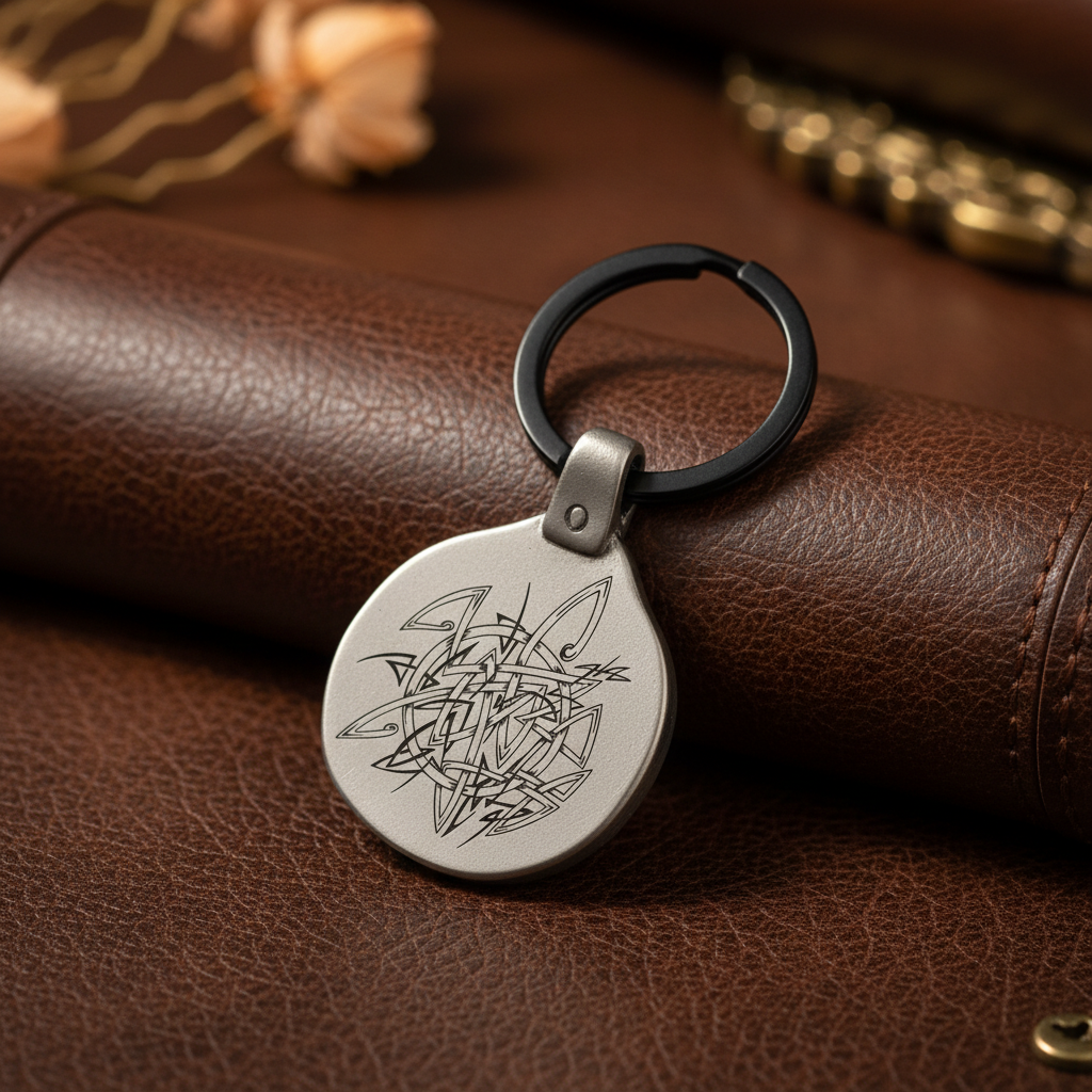Llavero Amuleto Vintage Símbolos Celtas Pack5 Premium Lifestyle